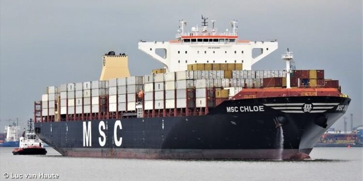 Msc Containership Loses Containers Overboard Off South Africa