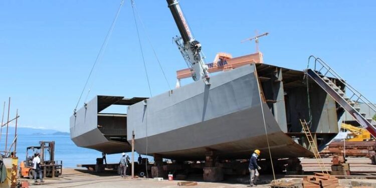 Asia Shipbuilding Lays Keel For Innovative Sailing Cargo Ship For