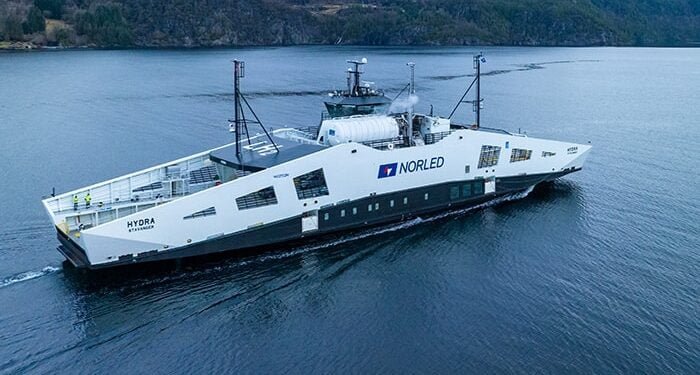 Video Norled Places Hydrogen Powered Ferry Into Operation Maritime