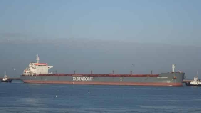 17 Crew Members On Board Bulk Carrier Patricia Oldendorff Test Positive For Coronavirus