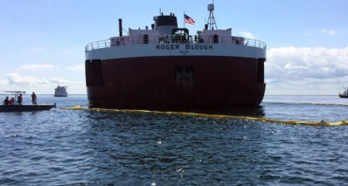 USCG proceeds reaction to based laker image description