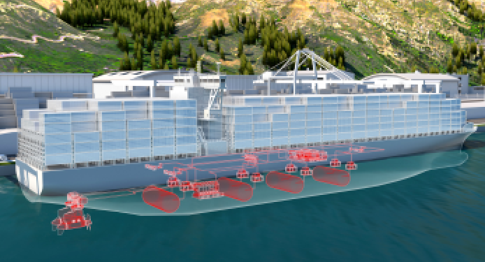 Fuel cells could play a key role in helping large ships meet decarbonization goals