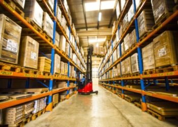 The Yanmar warehouse at Dubai airport