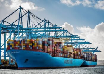Eleonora Maersk Los Angeles Record