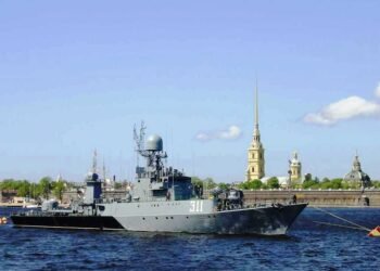 Russian Navy Vessel and Container Ship Collide in Danish Waters