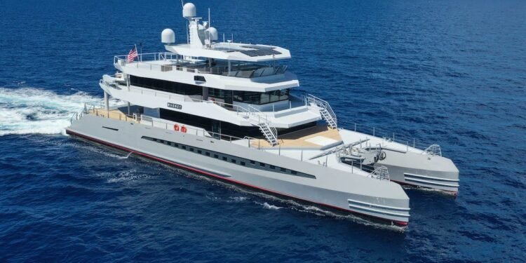 Metal Shark M48 expedition yacht