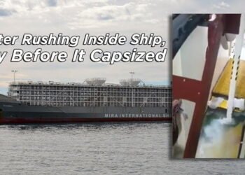 Watch: Video Of “Missing” Livestock Carrier Gulf 1, The Day Before It Sunk