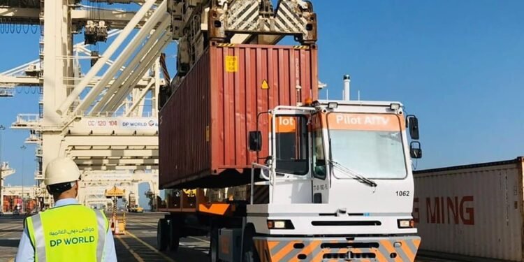 AITVs will add smart capabilities to container terminal operations at Jebel Ali