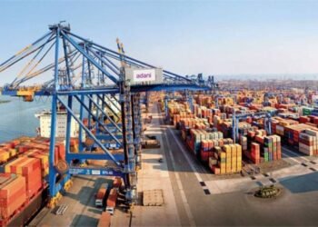 Adani and LR have worked together to use drones for in-service crane inspections