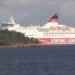 Video: Viking Line’s Passenger Ferry Amorella Runs Aground