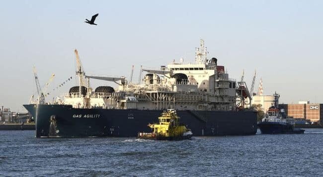 World’s Largest LNG Bunkering Vessel Arrives In Rotterdam - Gas Agility