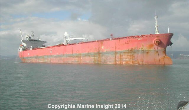 ship at anchor