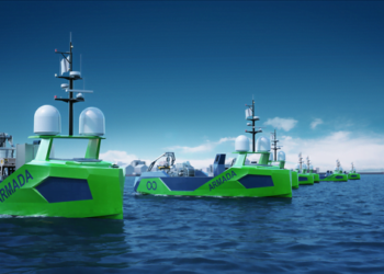Kongsberg's LARS for Ocean Infinity's Armada Robotic Ships