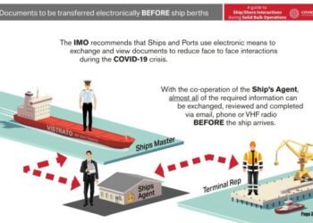 COVID 19 Guide ship-shore interface