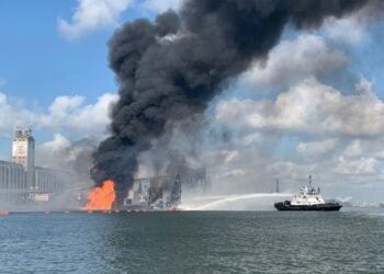 Coast Guard, Partner Agencies Continue to Respond to Dredging Vessel in Corpus Christi, Texas