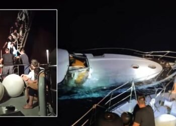 Watch: Greece Coast Guards Rescue 96 Migrants From Sinking Yacht