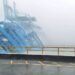 India: 3 High-Capacity Cranes Crashes At Jawaharlal Nehru Trust Port Due To Heavy Rains JNPT Cranes Collapsed