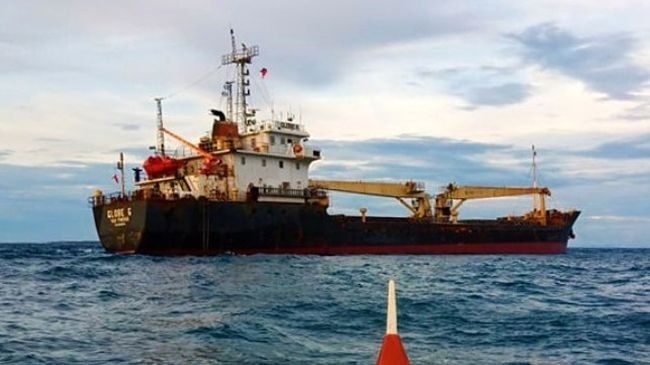 Cargo Ship Grounded After Officer On Watch Falls Asleep MV Globe Groudned By PCG