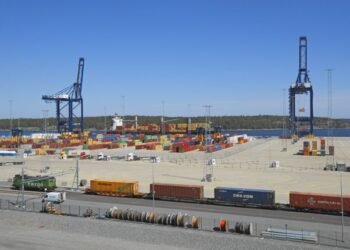 Stockholm Norvik Hamn juni 2020