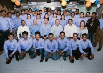 Trelleborg India staff celebrate moving to bigger, more modern premises