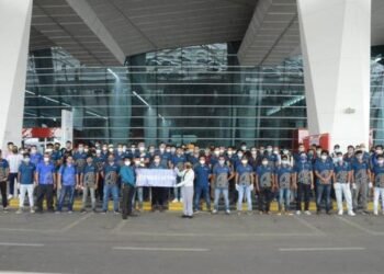 facilitated more than 1 lakh crew change in Indian ports and charted flights