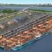 India’s first trans-shipment hub - Vallarpadam Terminal of Cochin Port,Kerala