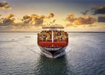 MSC container ship representation
