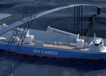 Norsepower Unveils First Tiltable Rotor Sail Installation With Sea-cargo Agreement