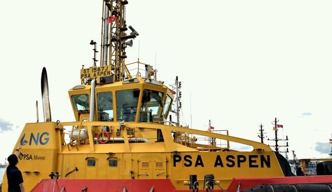 First Remote Marine Survey Conducted For Harbor Tug In Singapore PSA Aspen - PSA Marine