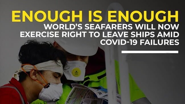 ITF To Assist Seafarers To Stop Working, Leave Ships And Return Home World’s-Seafarers-Will-Now-Exercise-Right-To-Leave-Ships-Amid-COVID-19-Failures