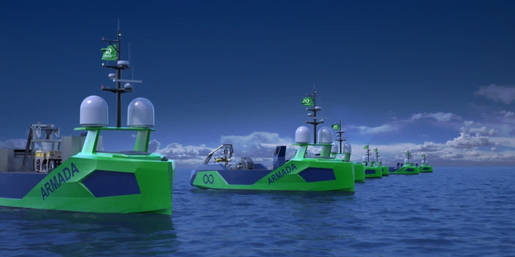 Sonardyne's Sensors for Ocean Infinity's Armada USV Fleet Sonardyne's Sensors for Ocean Infinity's Armada USV Fleet