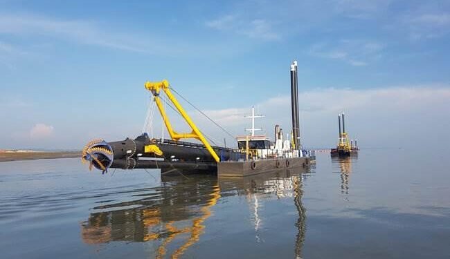 damen cutter suction dredger
