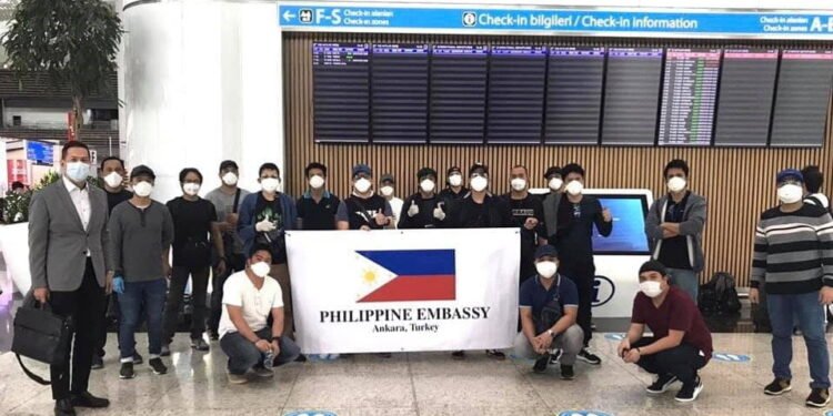 56 Filipino Seafarers Repatriated From Turkey