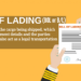 Bill Of Lading in Shipping: Importance, Purpose, And Types Bill Of Lading in Shipping: Importance, Purpose, And Types
