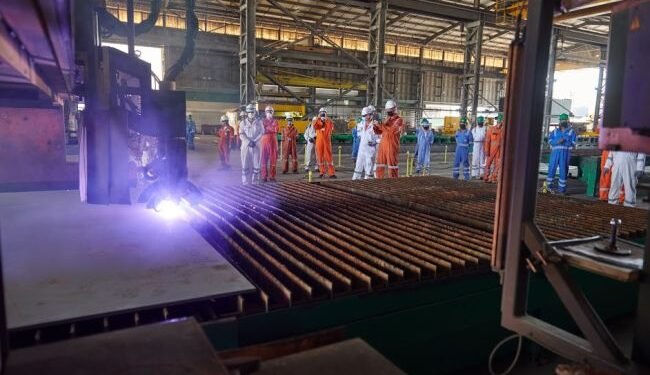 Drydocks World Commences Offshore Crane Vessel Conversion Project For Boskalis Drydocks World start of production on a conversion project for Boskalis