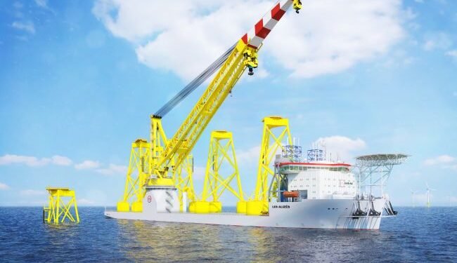 Jan De Nul Group - Offshore Installation Crane Vessel Les Alizés