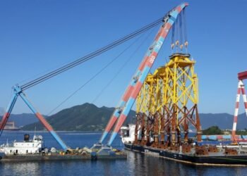 Photos: Jan De Nul Loads First Jackets For TPCs Offshore Wind Farm In Taiwan
