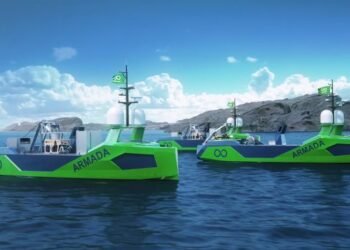 Kongsberg Robotic Ship Fleet Zero Emission Armada