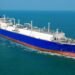 LNG Carrier ELISA LARUS, owned by France LNG Shipping - NYK and Geogas LNG