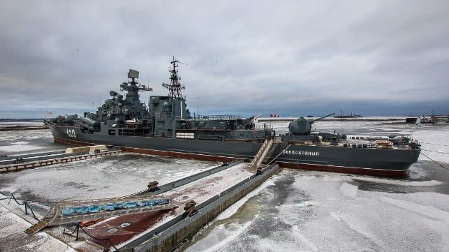 Russian Carbon Monoxide Under Investigation for Stealing His Own Ship's Propellers bespokoynyy