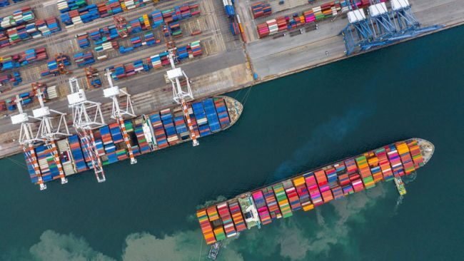 container ships