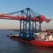 Photos: HHLA CTB Welcomes Two Additional Container Gantry Cranes Lieferung neuer Containerbrücken zum Burchardkai