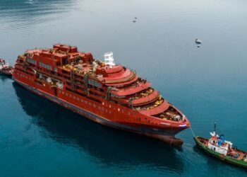 hero-quark_expeditions_ultramarine_launch_ceremony_may_16_2020_drone_aerial_shot