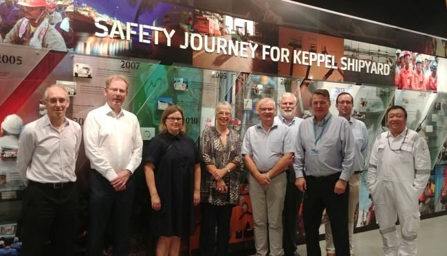 safety journey for keppel shipyard