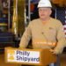 VIDEO CLIP: Philly Shipyards as well as CARRY reduced steel for very first NSMV image description