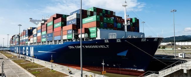 Panama Canal Closes First Half Of Fiscal Year 2020 With An Eye On Impact Of COVID-19 CMA CGM Roosevelt_Panama Canal