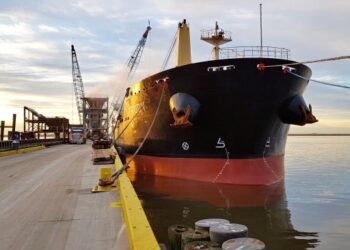 Bulk carrier MV Trudy, part of MINSHIP’s managed fleet
