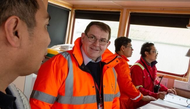 John Fogarty Stella Maris Port Chaplain Medway & Dover