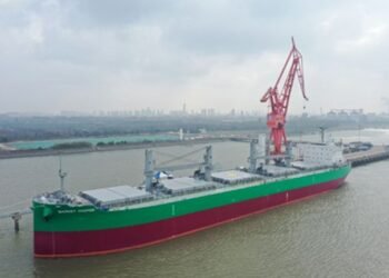 Kawasaki Heavy Industries Delivers 61,000 DWT Bulk Carrier