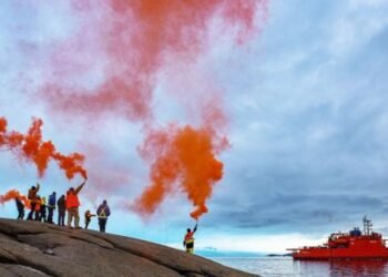 Final Voyage Of Icebreaker Aurora Australis Departs_